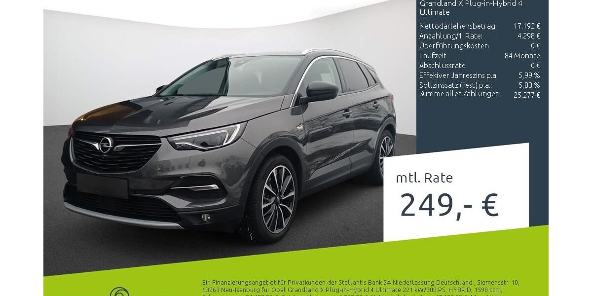 Opel Grandland (X) 35.800 km 21.490 &euro; Dülmen 48249