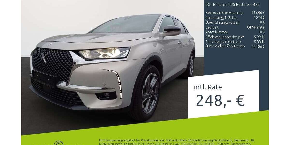 DS Automobiles DS 7 Crossback 28.711 km 21.370 &euro; Dülmen 48249