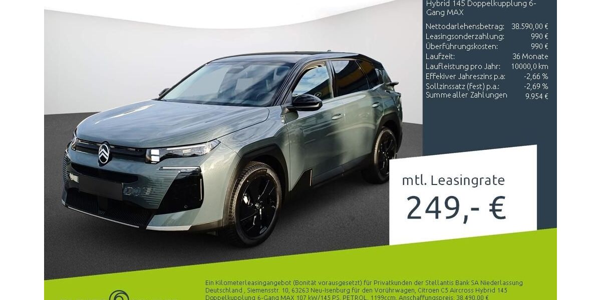 Citroen C5 Aircross 6.500 km 37.290 &euro; Dortmund 44263