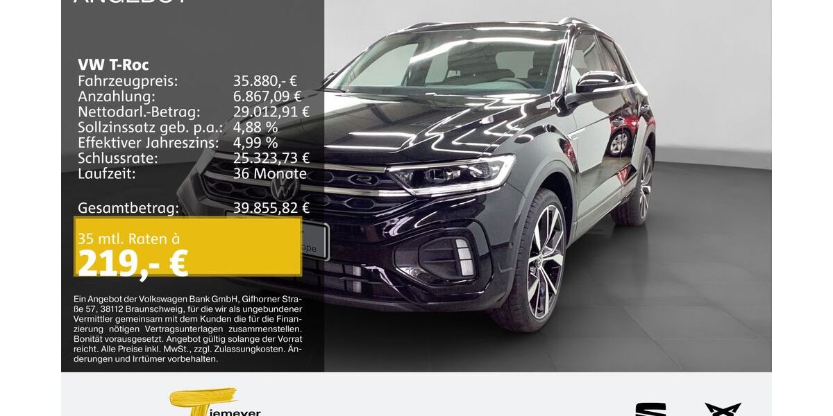 VW T-Roc 4.999 km 32.440 &euro; Oberhausen 46145