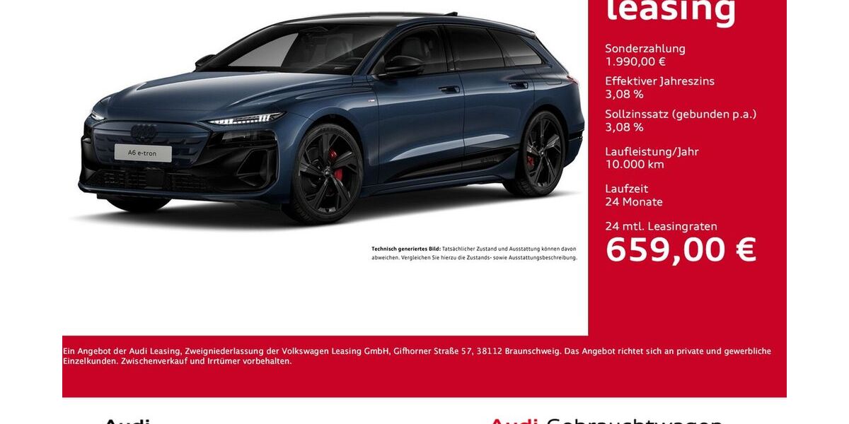 Audi A6 e-tron 19.840 km 72.811 &euro; Dortmund 44143