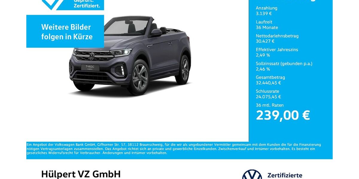 VW T-Roc 17.611 km 31.888 &euro; Dortmund 44141