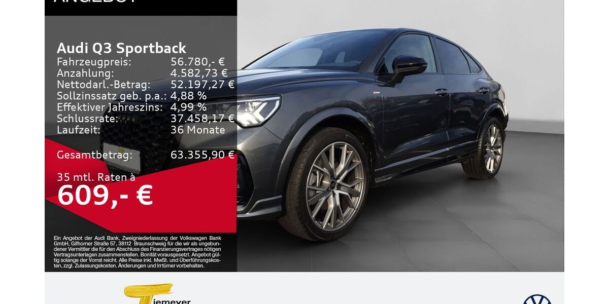 Audi Q3 1.748 km 53.480 &euro; Bochum 44892