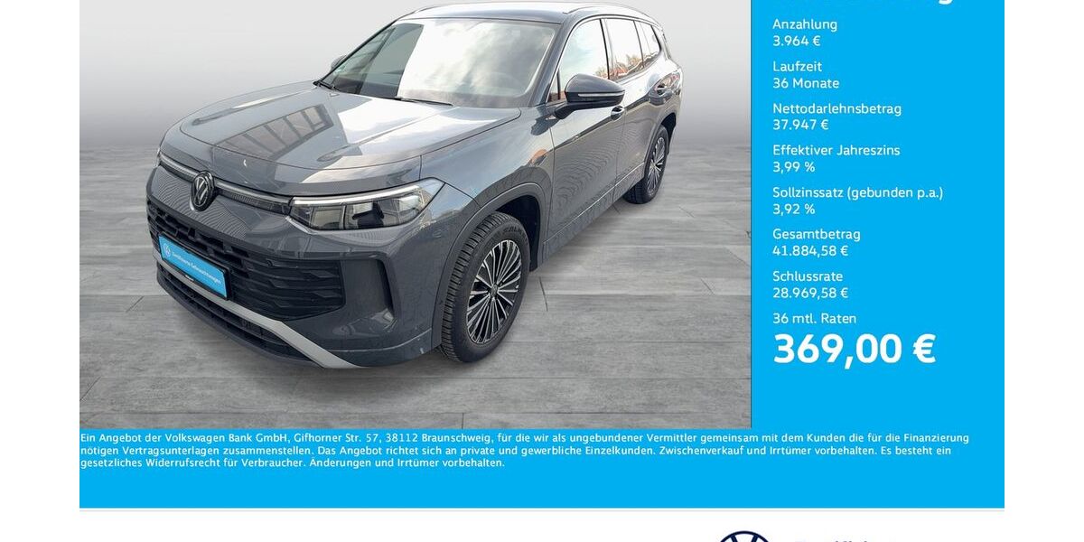 VW Tayron 9.299 km 41.911 &euro; Dortmund 44141