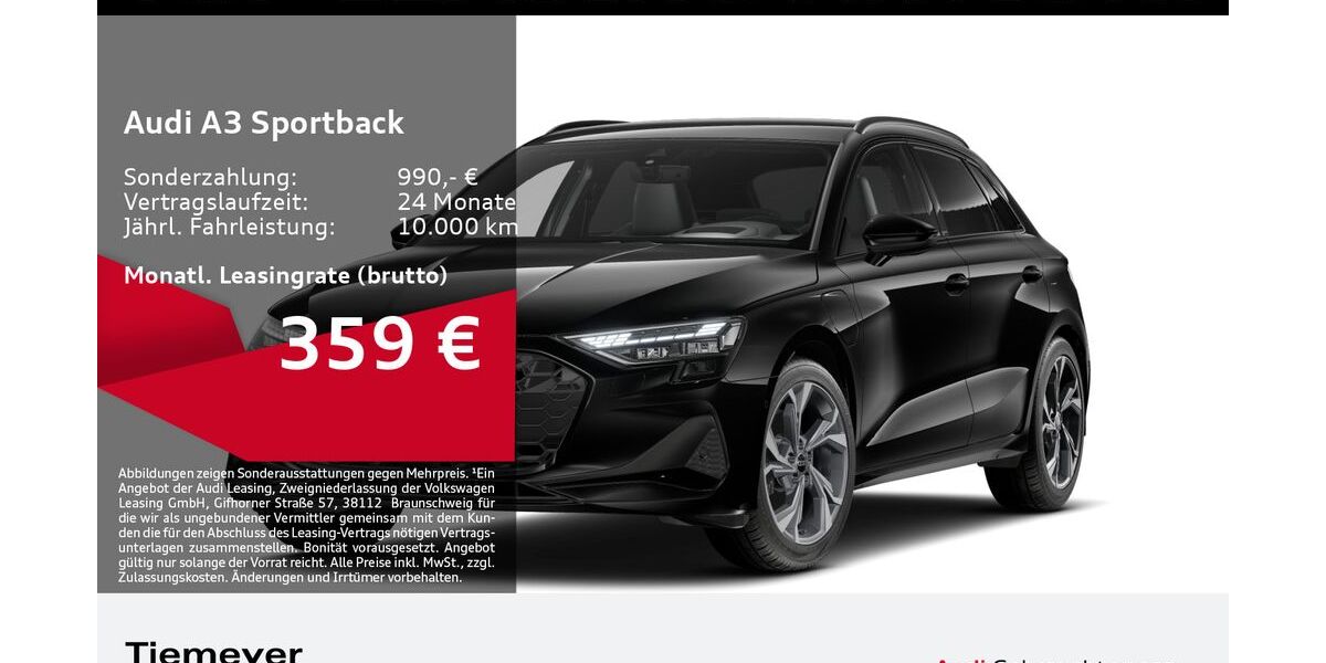 Audi A3 7.836 km 41.110 &euro; Oberhausen 46047