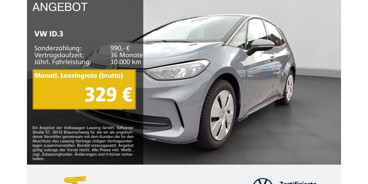 VW ID.3 25.894 km 25.050 &euro; Oberhausen 46047