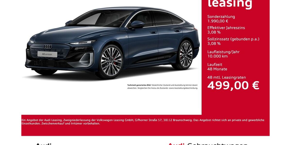 Audi A6 e-tron 7.991 km 54.411 &euro; Dortmund 44143