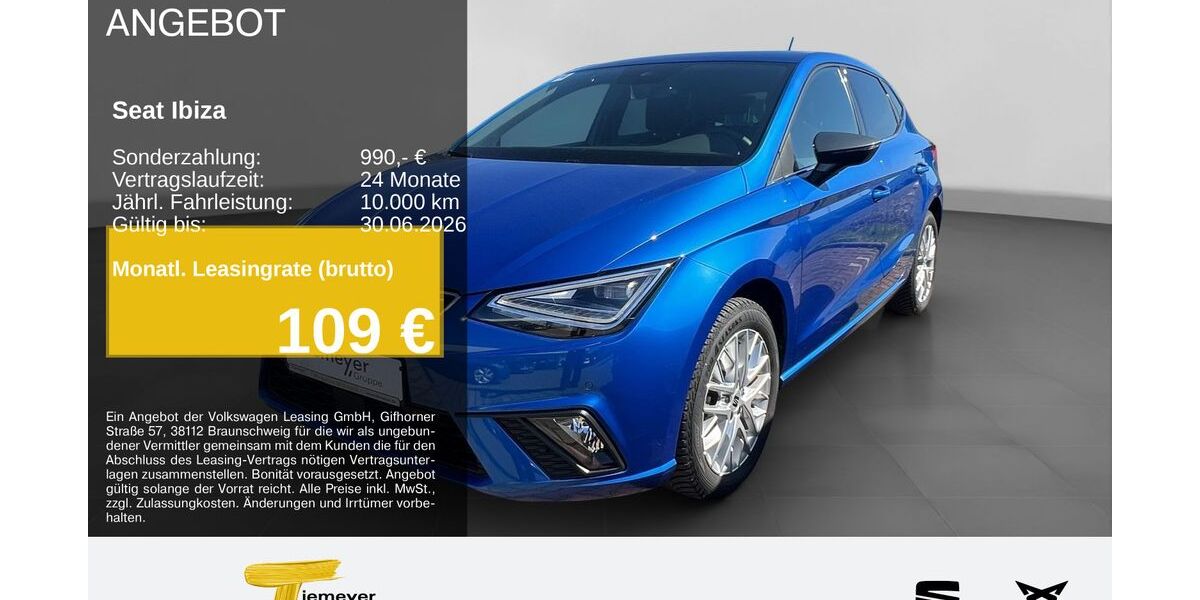 Seat Ibiza 15.562 km 19.830 &euro; Recklinghausen 45663