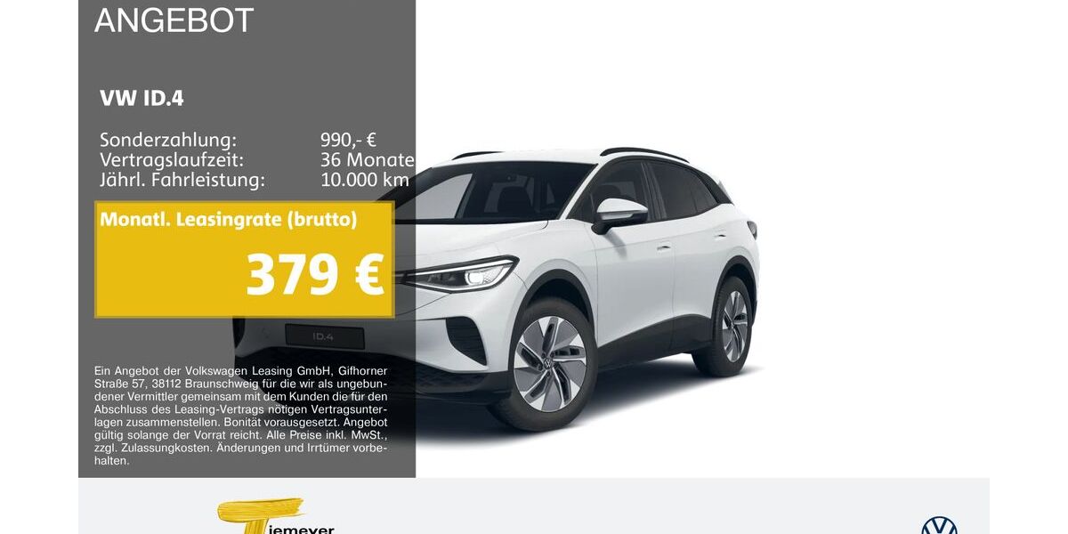 VW ID.4 4.053 km 35.240 &euro; Recklinghausen 45663