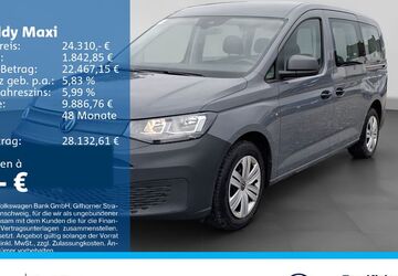 VW Caddy Maxi 78.116 km 24.310 &euro; Recklinghausen 45663