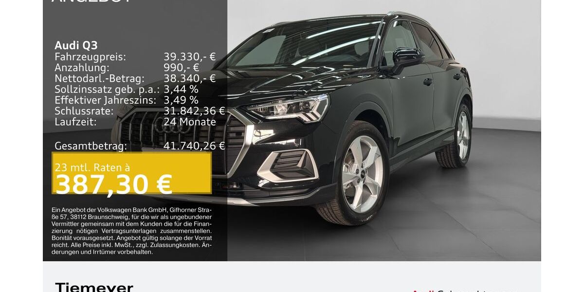 Audi Q3 4.062 km 38.690 &euro; Bochum 44809