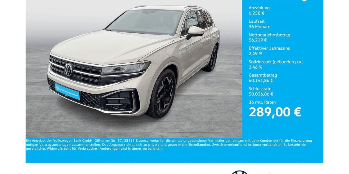 VW Touareg 16.133 km 60.911 &euro; Dortmund 44379