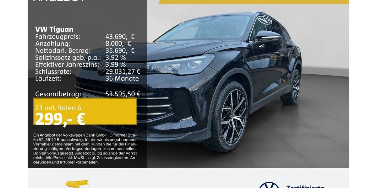 VW Tiguan 31.021 km 40.330 &euro; Marl 45770