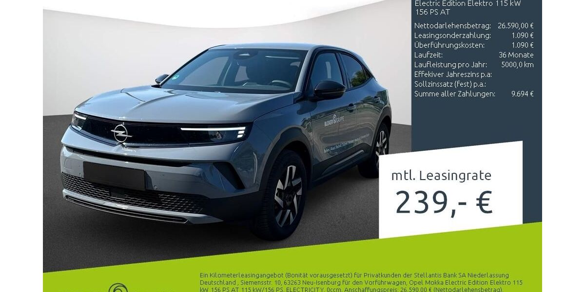 Opel Mokka 5.221 km 26.590 &euro; Dülmen 48249