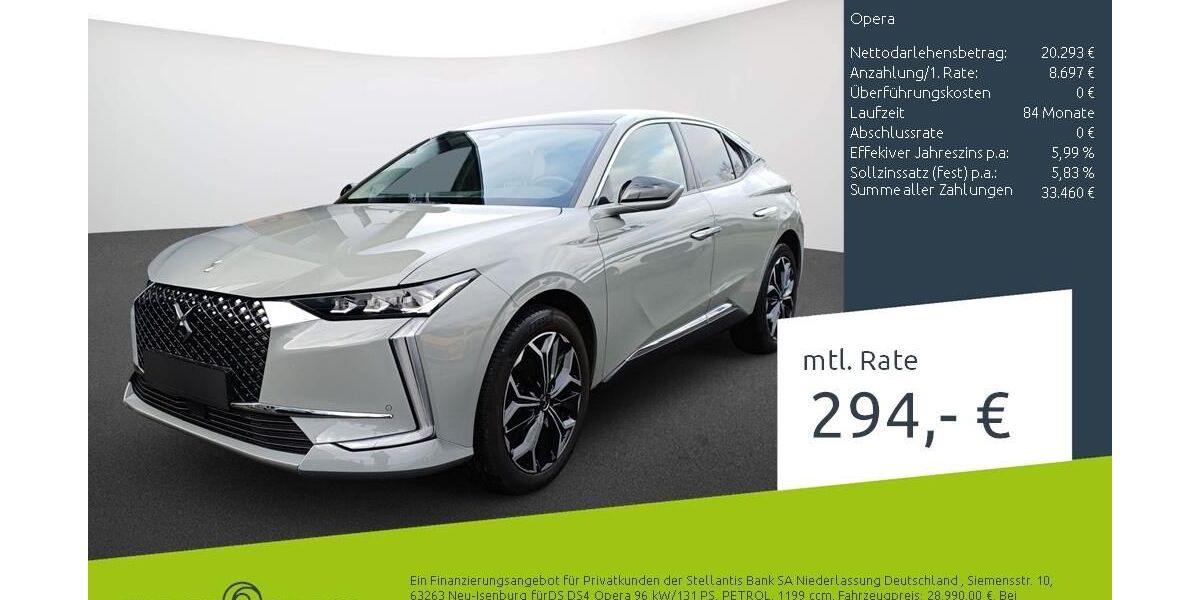 DS Automobiles DS4 20.081 km 27.470 &euro; Dülmen 48249