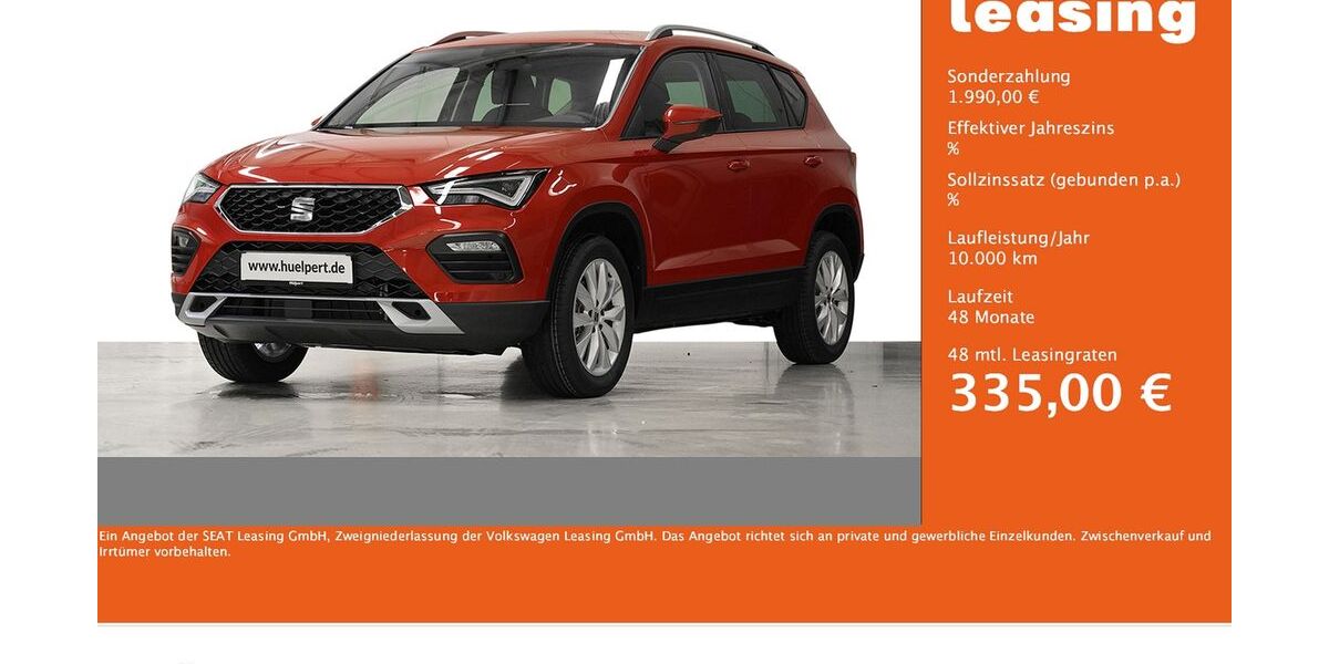Seat Ateca 2.000 km 33.422 &euro; Dortmund 44269
