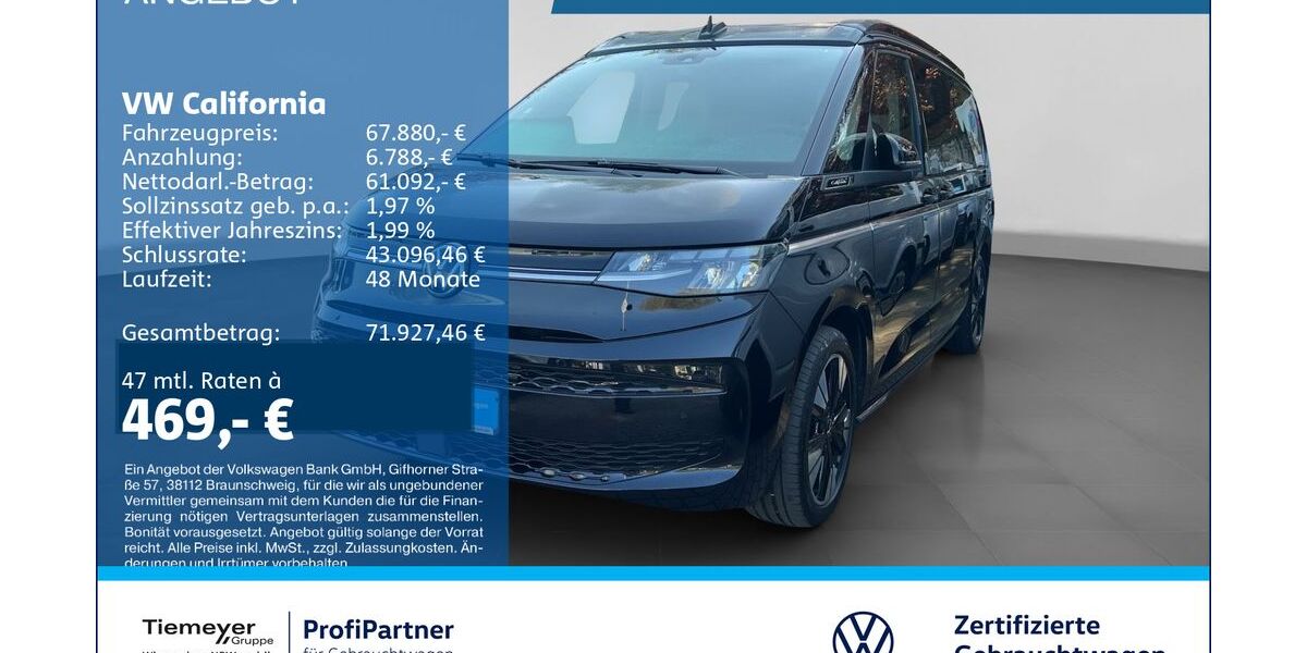 VW T7 California 22.400 km 67.880 &euro; Recklinghausen 45663