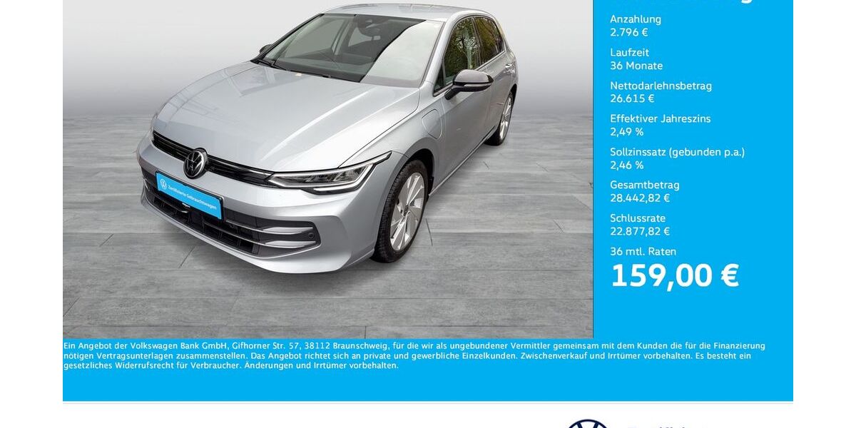 VW Golf 9.152 km 29.333 &euro; Dortmund 44379