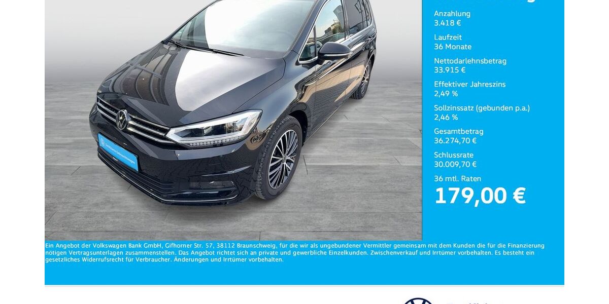 VW Touran 13.998 km 36.388 &euro; Dortmund 44141