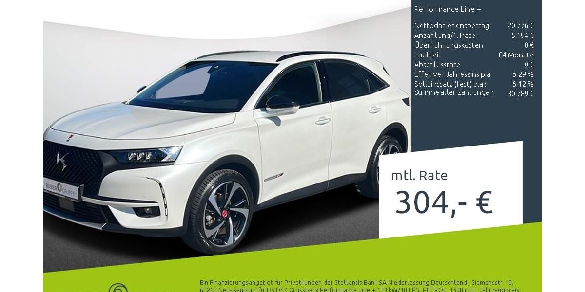 DS Automobiles DS7 (Crossback) 10.995 km 25.970 &euro; Dortmund 44263