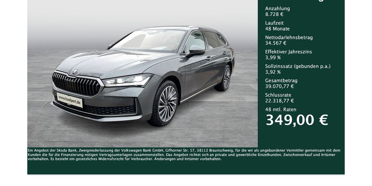 Skoda Superb 4.029 km 42.767 &euro; Dortmund 44269