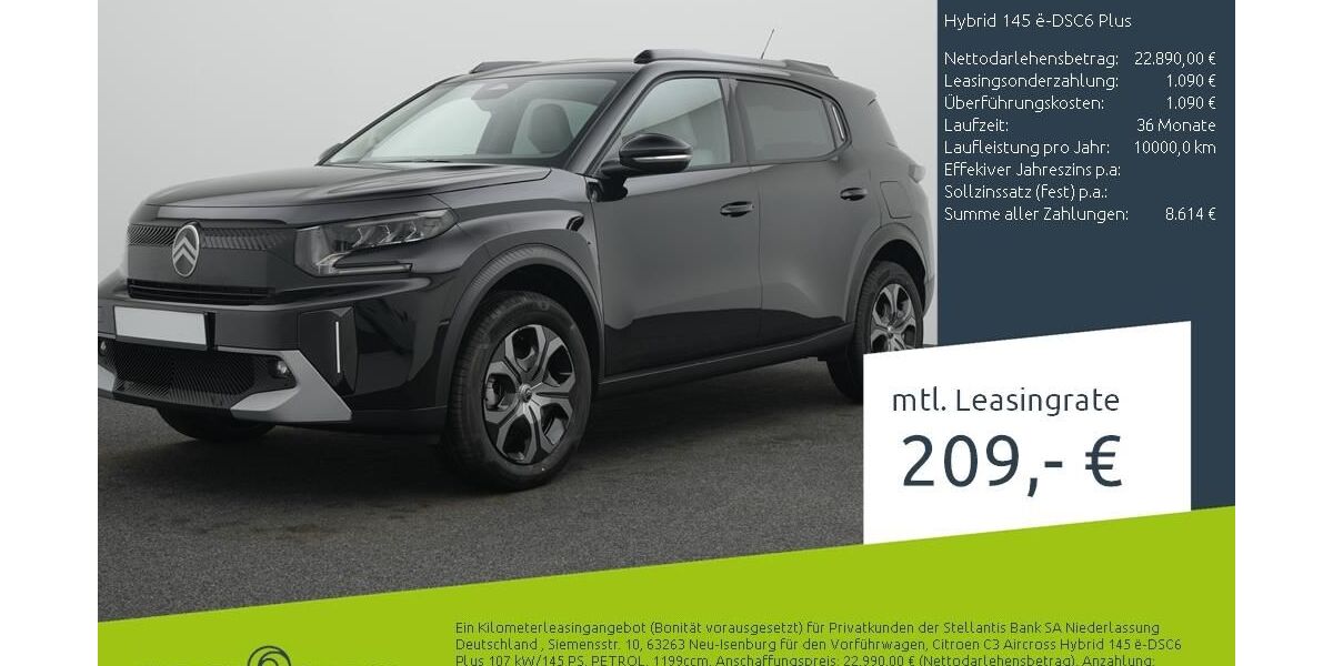 Citroen C3 Aircross 3.208 km 21.390 &euro; Dortmund 44263