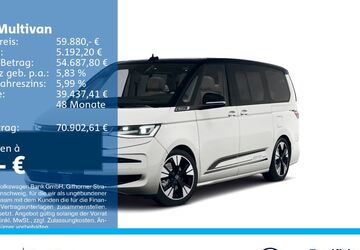 VW T7 Multivan 13.790 km 59.880 &euro; Recklinghausen 45663