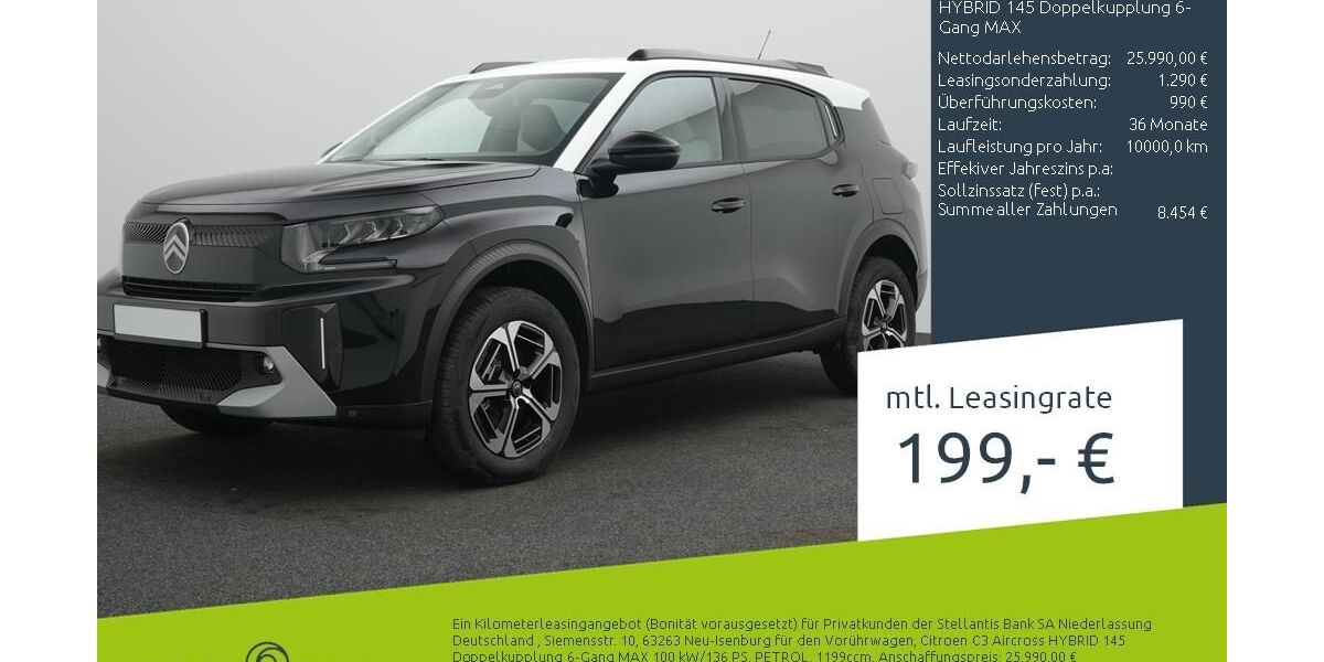 Citroen C3 Aircross 1.500 km 25.979 &euro; Dülmen 48249
