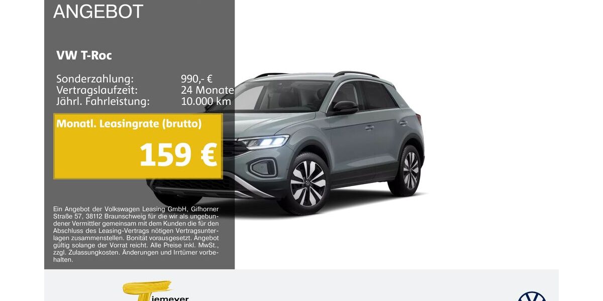 VW T-Roc 20.529 km 22.480 &euro; Bochum 44892