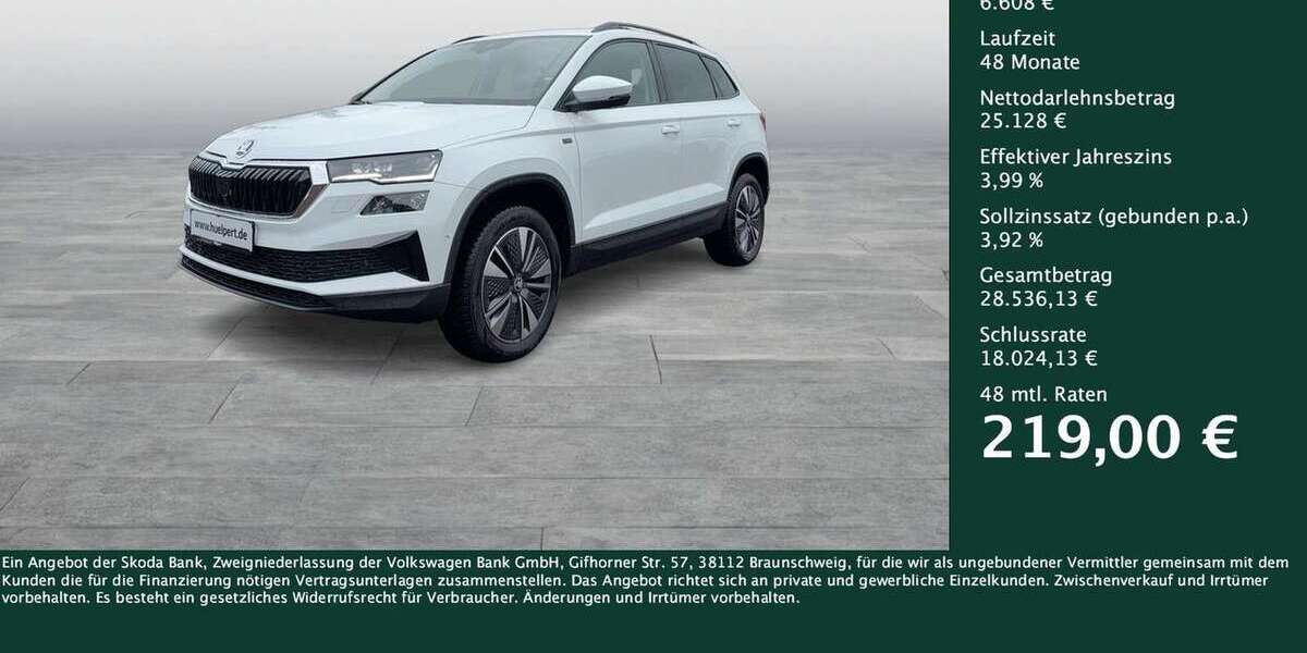 Skoda Karoq 26.079 km 31.736 &euro; Dortmund 44309