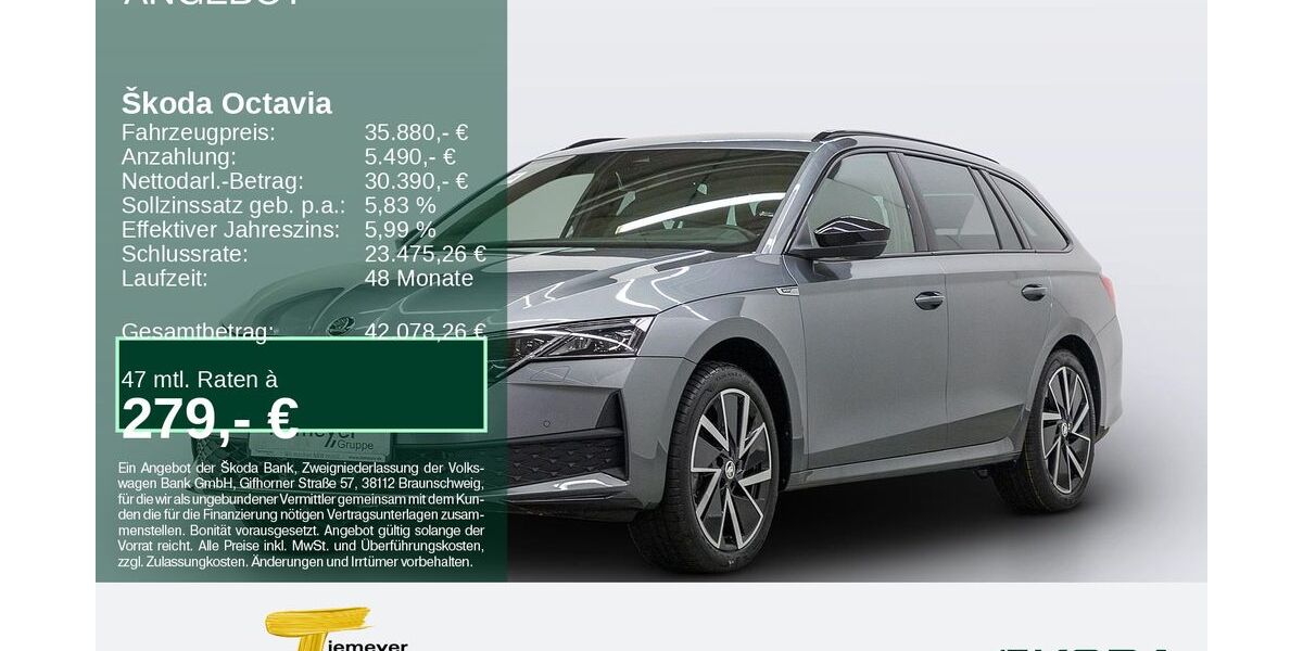 Skoda Octavia 14.999 km 32.580 &euro; Bochum 44809