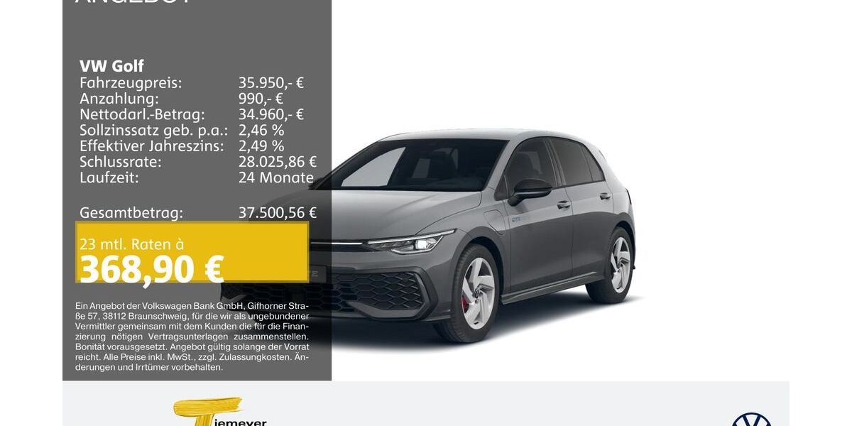 VW Golf 7.665 km 34.790 &euro; Bochum 44892