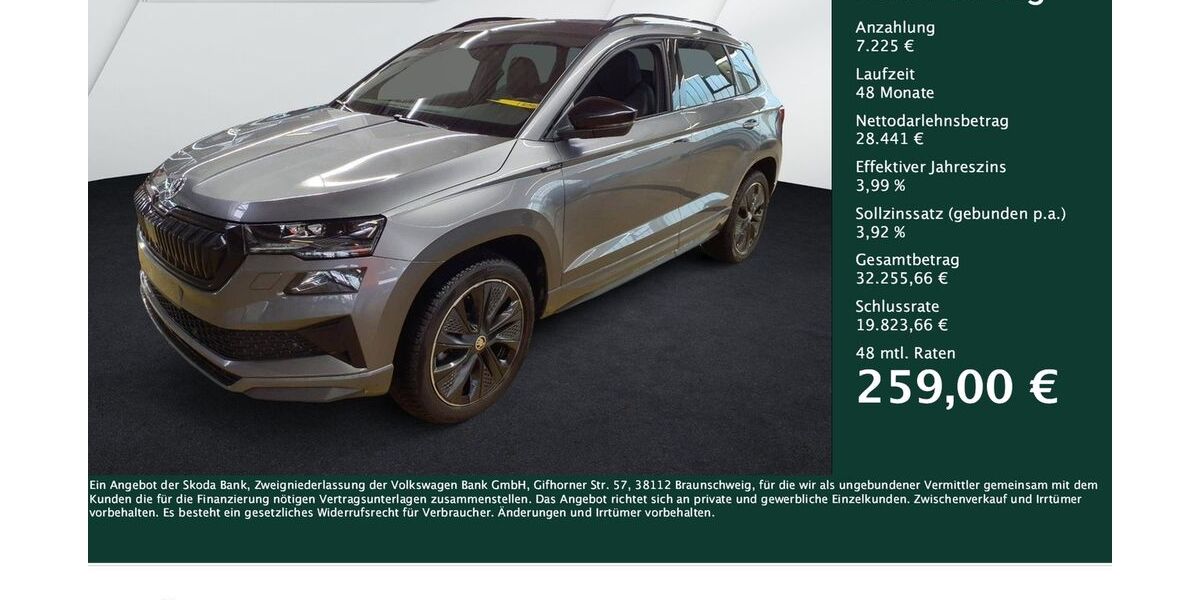 Skoda Karoq 20.323 km 35.480 &euro; Dortmund 44309