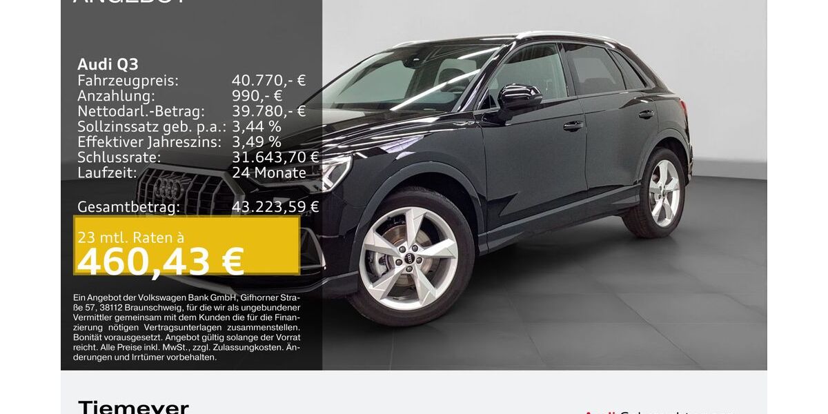 Audi Q3 7.973 km 39.970 &euro; Bochum 44809