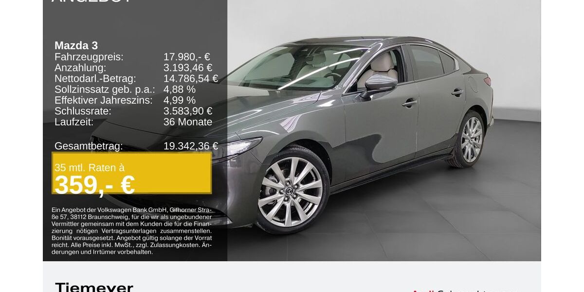 Mazda 3 39.000 km 17.780 &euro; Bochum 44809