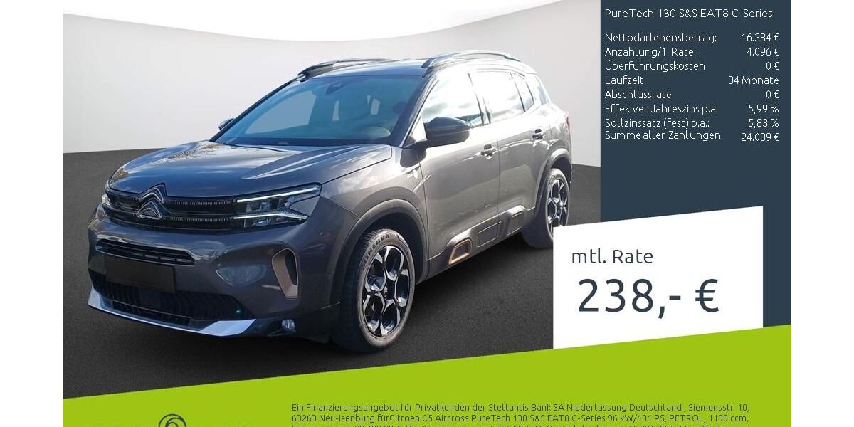 Citroen C5 Aircross 31.867 km 19.880 &euro; Dülmen 48249