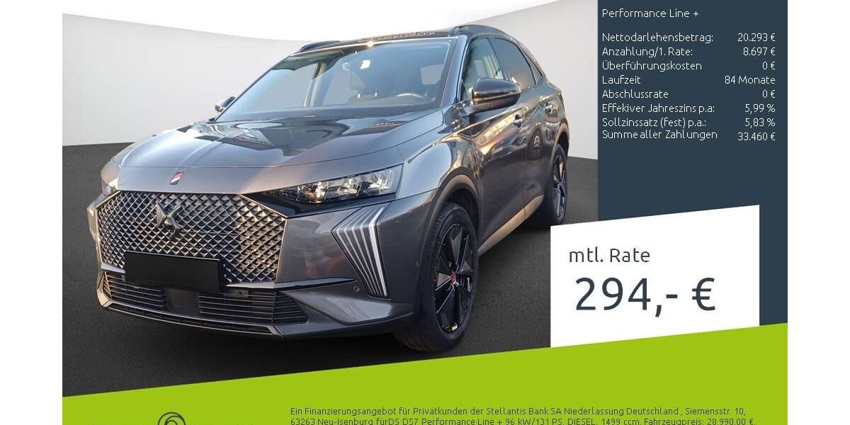 DS Automobiles DS7 (Crossback) 11.709 km 27.990 &euro; Dülmen 48249