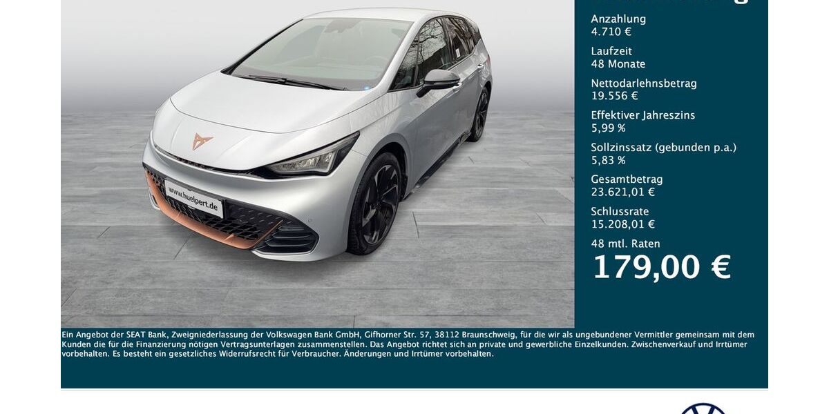 Cupra Born 44.510 km 23.877 &euro; Dortmund 44379