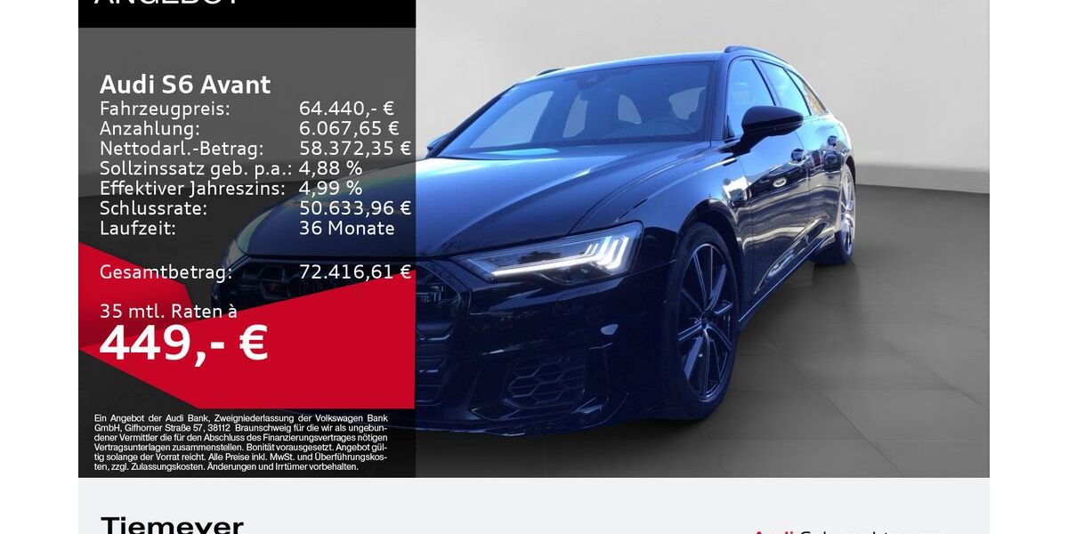 Audi S6 10.995 km 62.840 &euro; Gelsenkirchen 45894