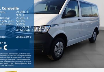 VW T6 Caravelle 105.806 km 19.910 &euro; Castrop-Rauxel 44575