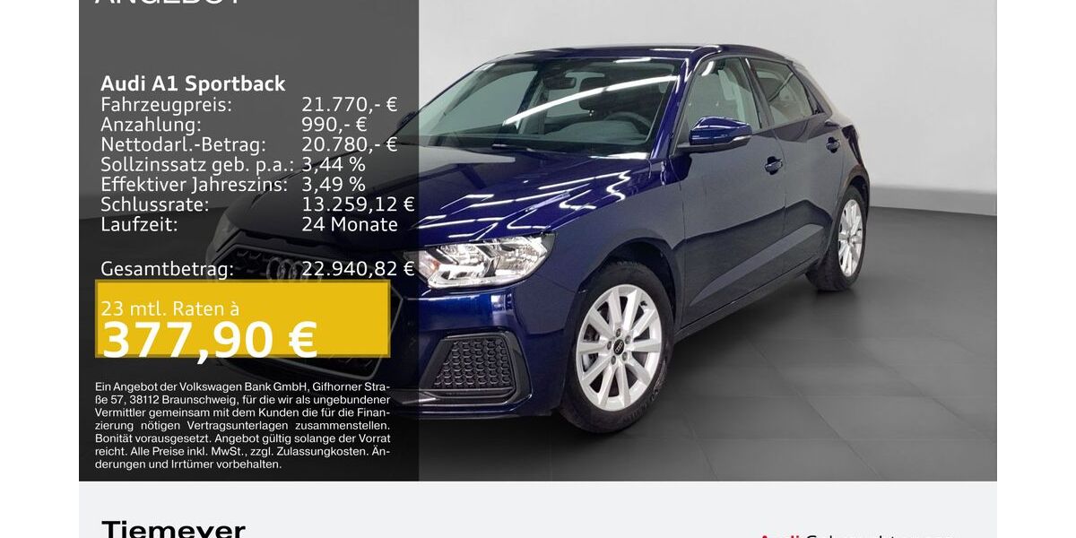 Audi A1 27.409 km 20.550 &euro; Bochum 44809