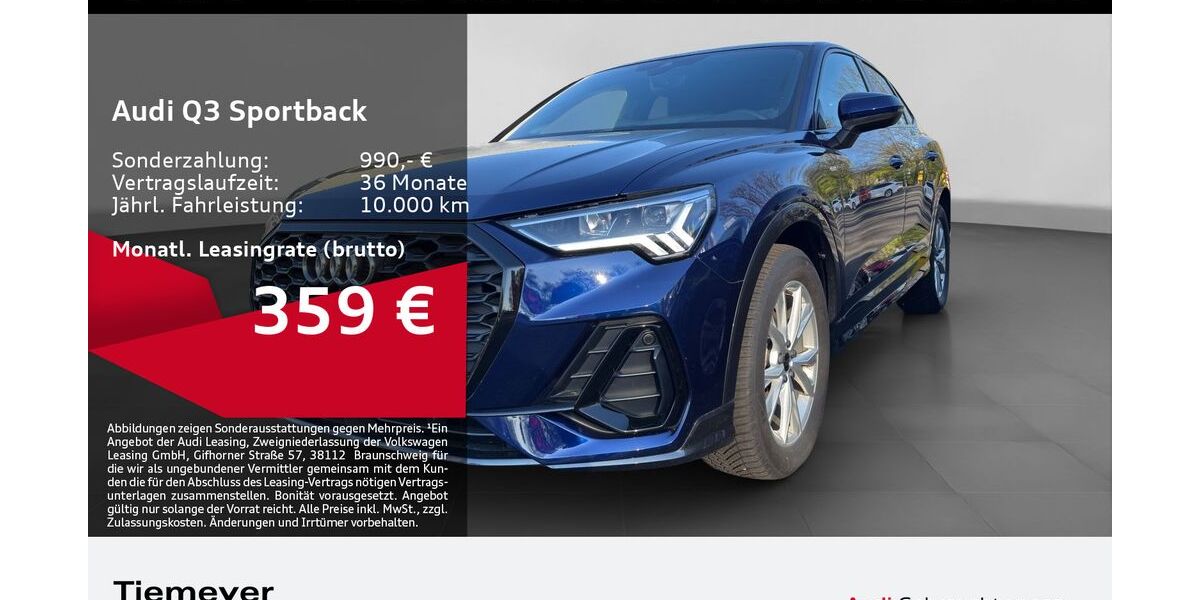 Audi Q3 13.870 km 39.840 &euro; Dorsten 46284