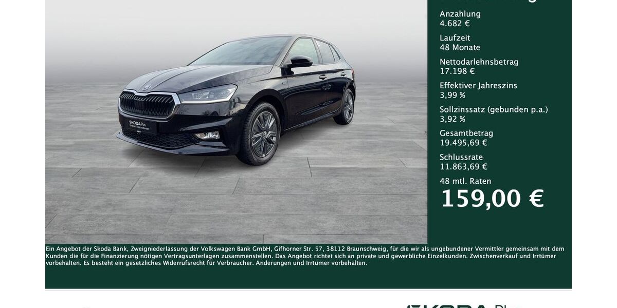 Skoda Fabia 16.369 km 21.129 &euro; Dortmund 44309