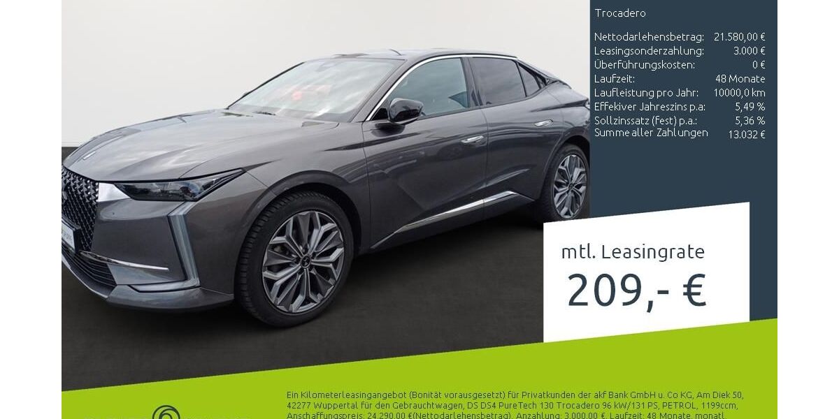 DS Automobiles DS4 38.374 km 16.870 &euro; Dülmen 48249