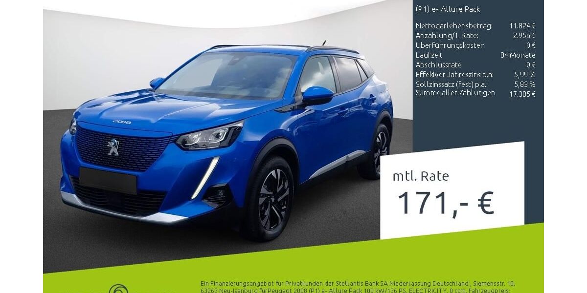 Peugeot 2008 58.692 km 14.380 &euro; Dülmen 48249