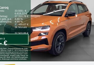 Skoda Karoq 58.380 km 32.390 &euro; Bochum 44809