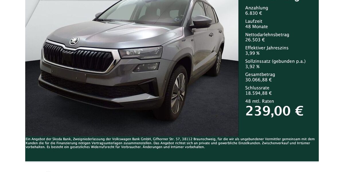 Skoda Karoq 12.987 km 33.333 &euro; Dortmund 44269