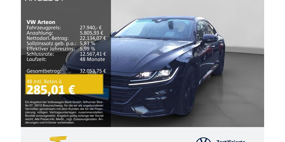 VW Arteon 95.363 km 26.980 &euro; Gelsenkirchen 45894