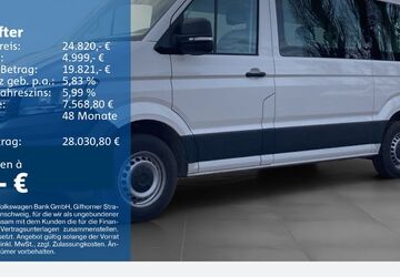 VW Crafter 148.777 km 23.620 &euro; Bochum 44892