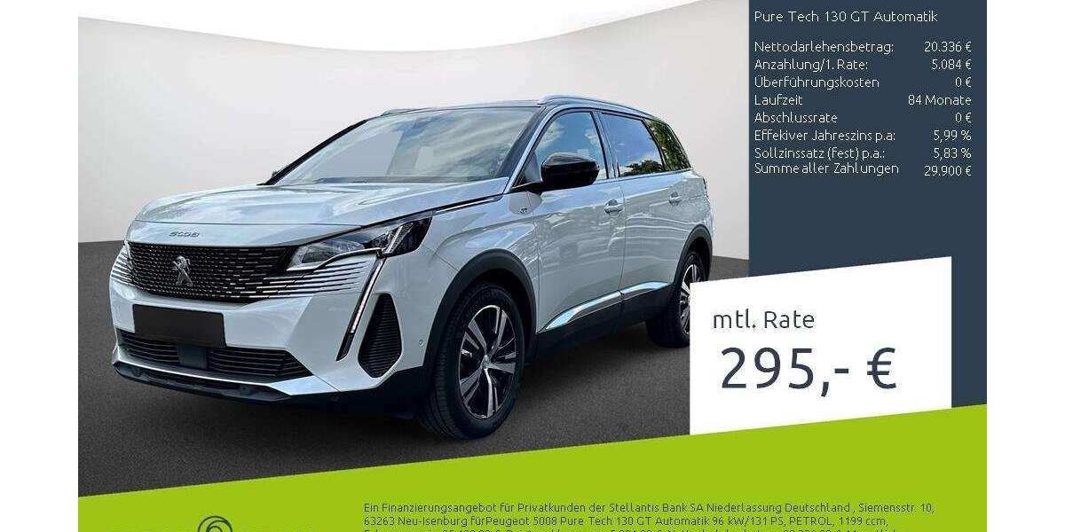 Peugeot 5008 32.545 km 25.420 &euro; Dülmen 48249